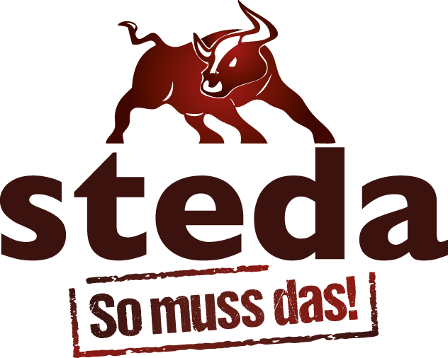 Steda Logo farbig rot